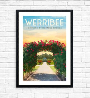 Werribee State Rose Garden by Kerrie Gottliebsen