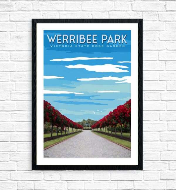 Werribee Park Rose Garden by Kerrie Gottliebsen