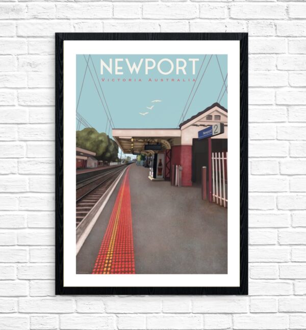 Newport Station Billie's Express by Kerrie Gottliebsen