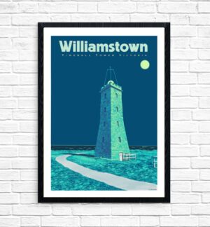 Williamstown Timeball Moon by Kerrie Gottliebsen