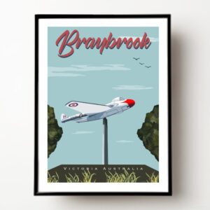 Braybrook Flight Central West artwork by Kerrie Gottliebsen