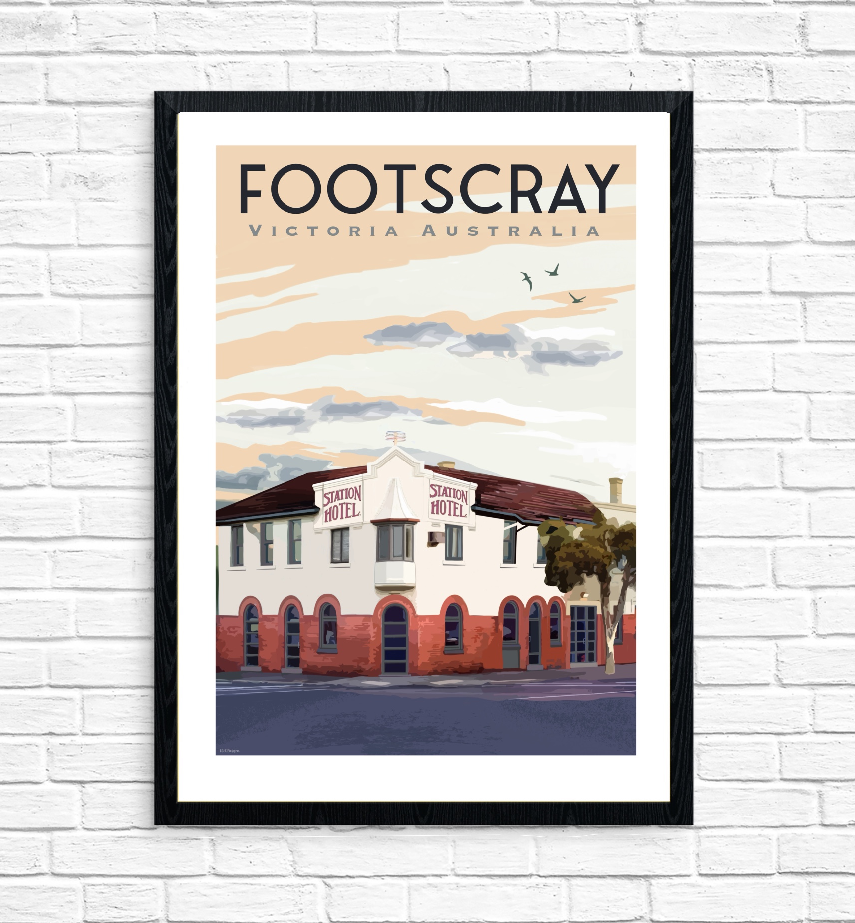 Footscray Station Hotel by Kerrie Gottliebsen